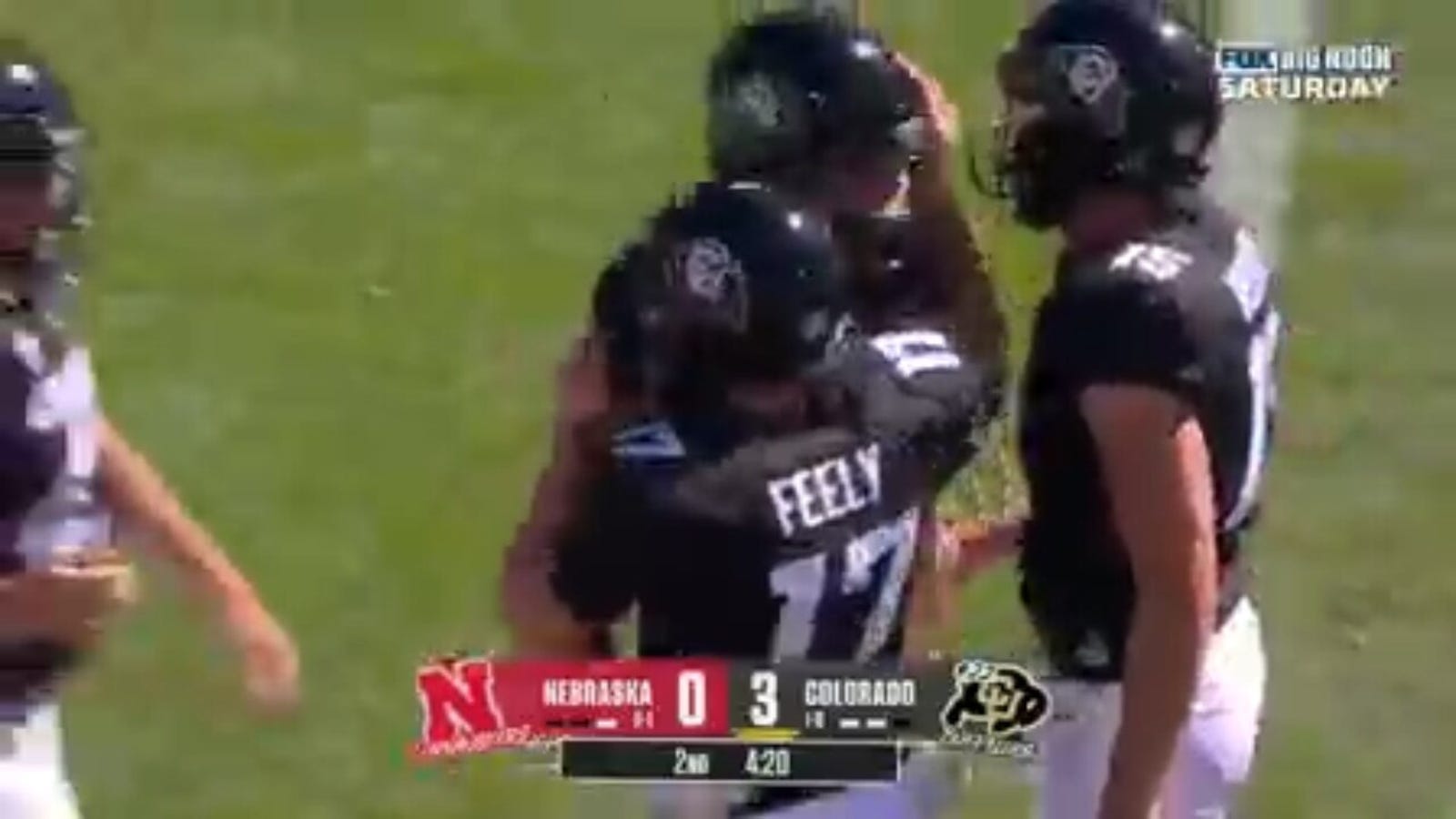 Jace Feely kicks a 31-yard FG to give Colorado the lead