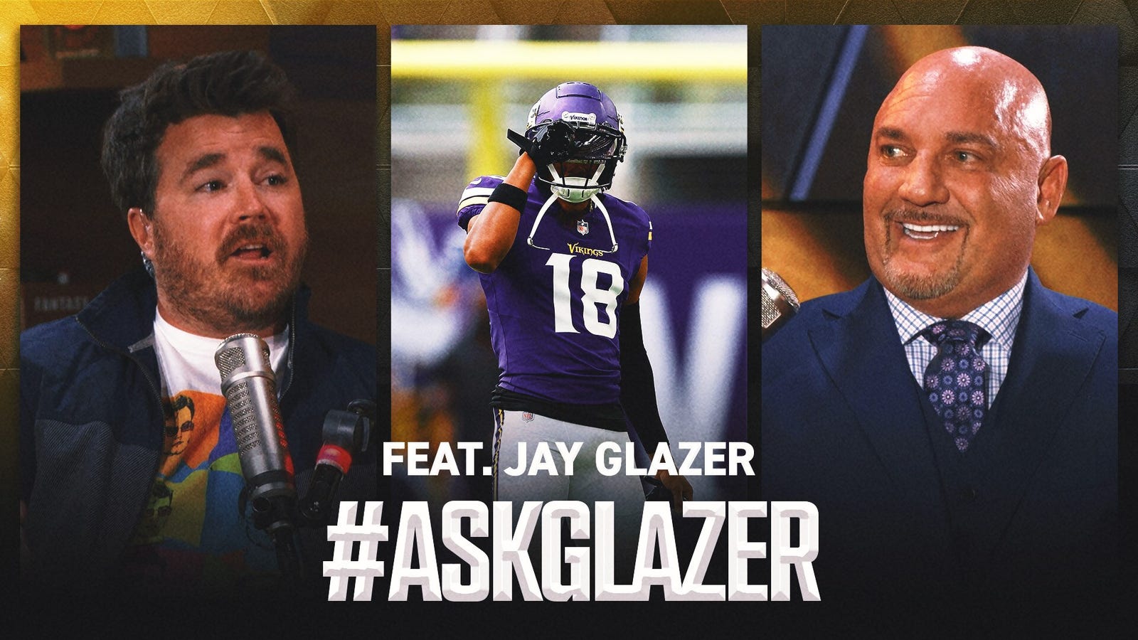 Jay Glazer updates us on Justin Jefferson contract talks, Aaron Rodgers' goals and Anthony Richardson