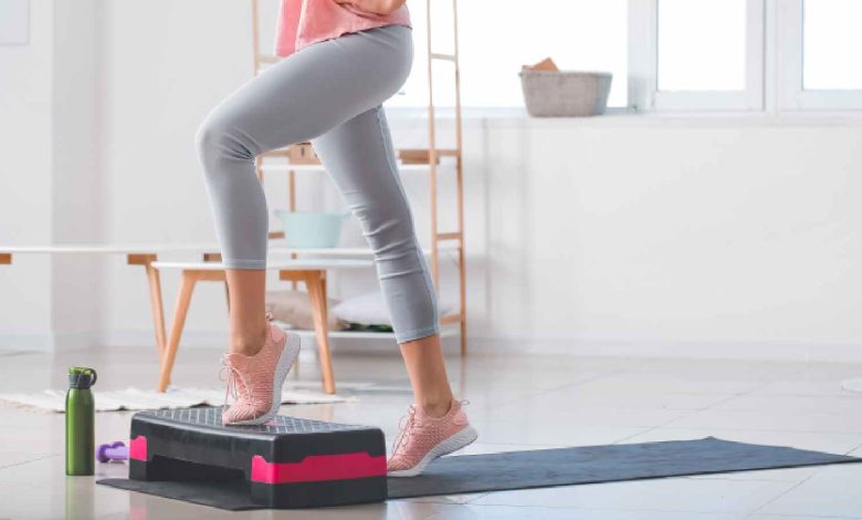Exercise steppers can help you step up your cardio workout at home!